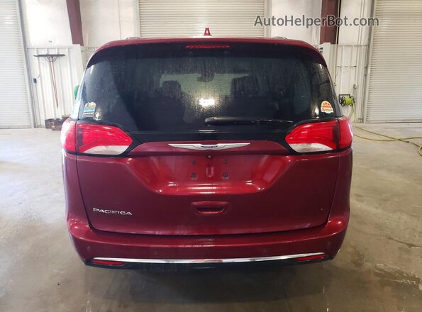 2C4RC1EG8JR333841 2018 CHRYSLER PACIFICA Red Սալոնի դիմացի տեսք