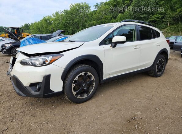 JF2GTAEC6M8307695 2021 SUBARU CROSSTREK White Trasero izquierdo