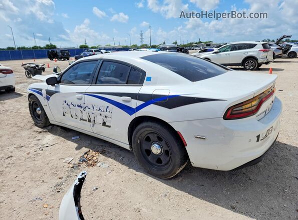 2C3CDXAT3KH581676 2019 DODGE CHARGER White Հետևի աջ