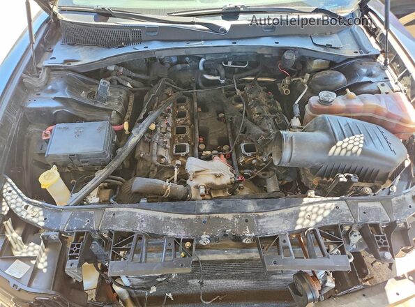 2C3CDXL92JH113101 2018 DODGE CHARGER Черный Вид подкапотного пространства