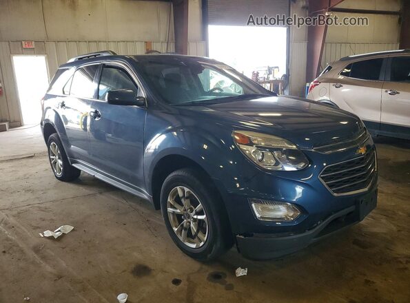 2GNALCEK7H6243130 2017 CHEVROLET EQUINOX Blue Widok z przodu
