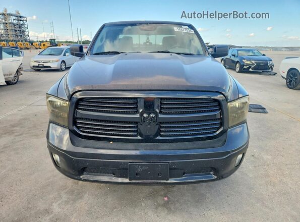 1C6RR6LT9JS275286 2018 RAM 1500 Черный Вид сзади