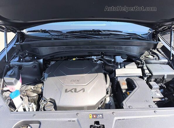 5XYP3DGC2SG614607 2025 KIA TELLURIDE Black Widok wnętrza 360 stopni