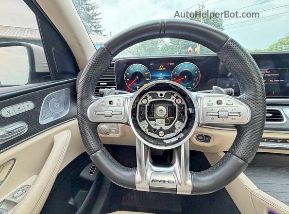 4JGFB8GB5MA396514 2021 MERCEDES-BENZ GLE-CLASS White Vista interior de 360 grados