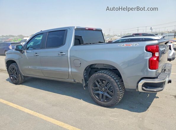 1GCUYDET6MZ437586 2021 CHEVROLET SILVERADO Silver Задня права чверть