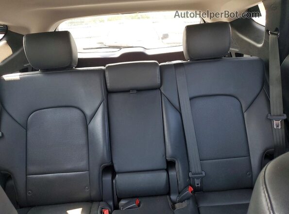 5XYZWDLA9HG395044 2017 HYUNDAI SANTA Black Rear interior view
