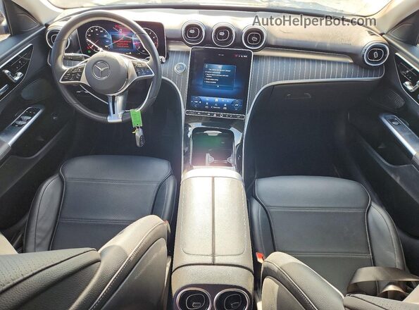 W1KAF4GB3PR117066 2023 MERCEDES-BENZ C Black Vista del cuadro de instrumentos