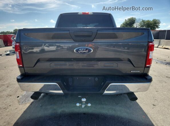 1FTEW1CP5KKF30605 2019 FORD F150 Gray Vista interior delantera