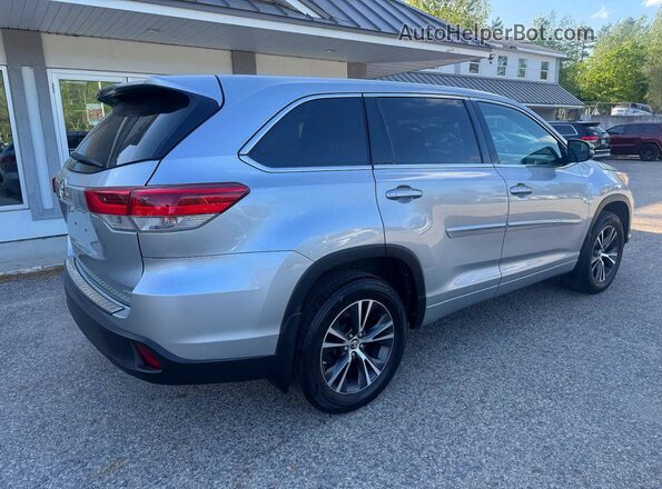 5TDBZRFH9JS843564 2018 TOYOTA HIGHLANDER Gray Delantero derecho