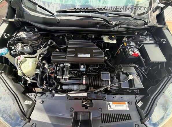 7FARW1H88KE024562 2019 HONDA CR-V Gray Widok deski rozdzielczej