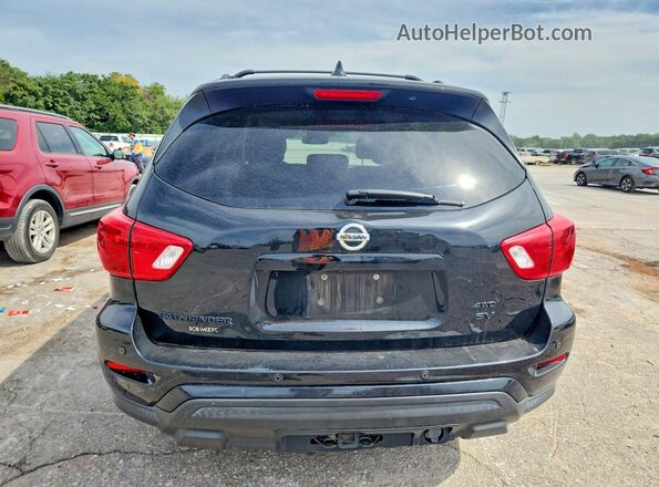 5N1DR2MMXKC649964 2019 NISSAN PATHFINDER Black წინა სალონის ხედი