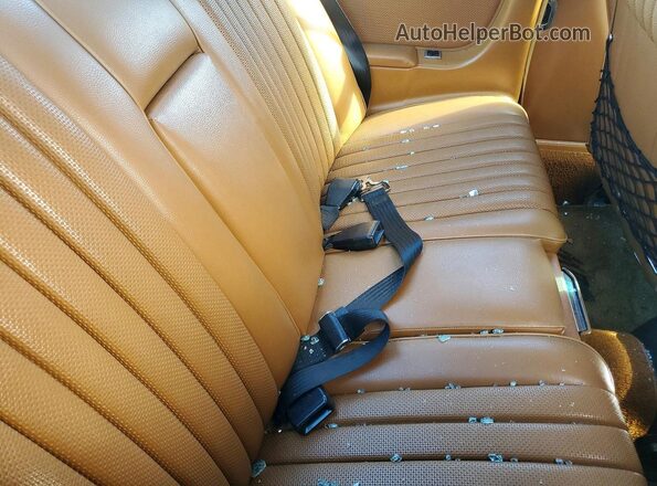 12315012003299 1979 MERCEDES-BENZ 300 Beige Вид задніх сидінь