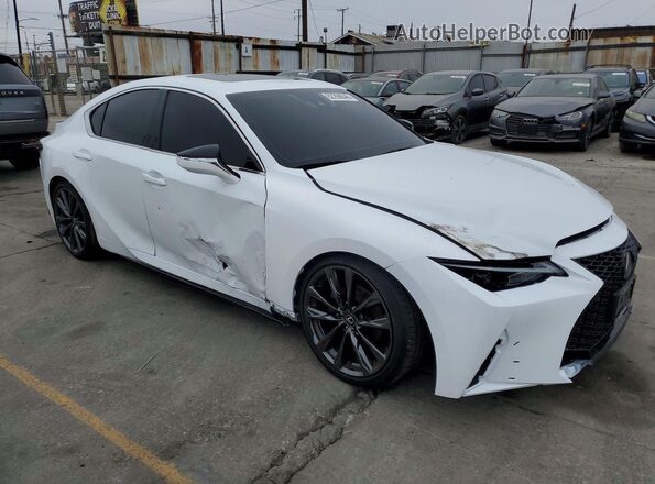 JTHGZ1B21R5079749 2024 LEXUS IS Белый Вид спереди