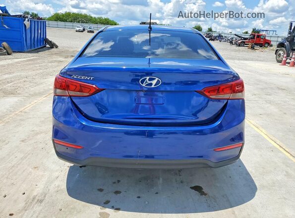 3KPC24A36KE070619 2019 HYUNDAI ACCENT Blue Սալոնի դիմացի տեսք