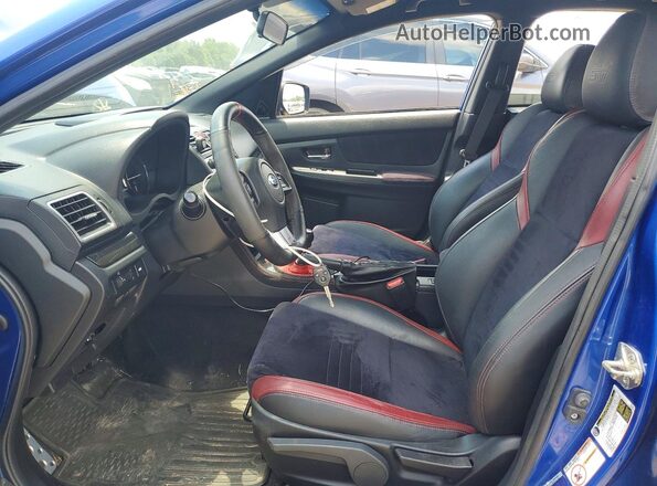 JF1VA2M67G9804241 2016 SUBARU WRX Blue Dashboard view