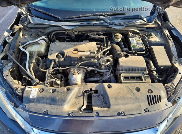 2HGFC2F70HH536618 2017 HONDA CIVIC Gray Engine compartment view