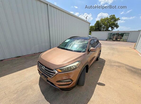 KM8J33A29GU142357 2016 HYUNDAI TUCSON Brown Tył prawy