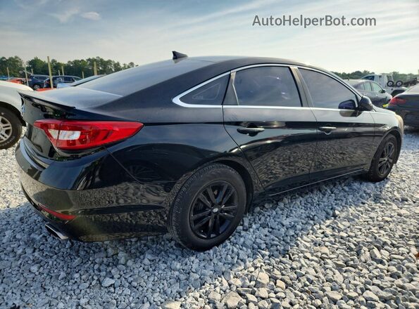 5NPE24AF1GH267896 2016 HYUNDAI SONATA Black Front right