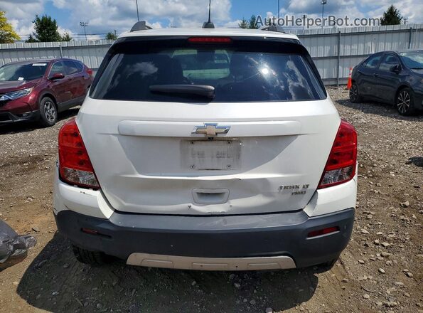 KL7CJPSB5GB715661 2016 CHEVROLET TRAX White Vista interior delantera
