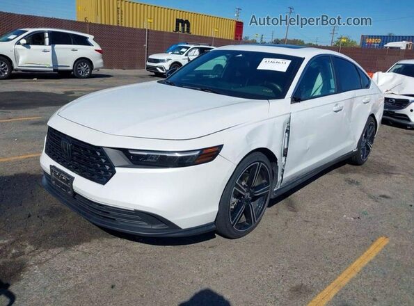 1HGCY2F56RA006012 2024 HONDA ACCORD White უკანა მარჯვენა