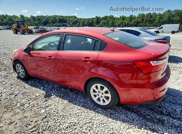 KNADM4A33H6015555 2017 KIA RIO Red Հետևի աջ