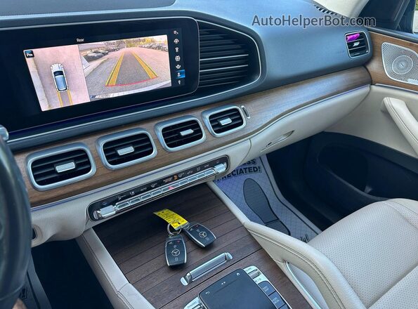 4JGFB4KE0LA187853 2020 MERCEDES-BENZ GLE Blue Շարժիչի բաժամունքի տեսք