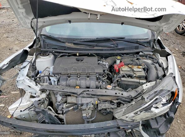 3N1AB7AP4JY332312 2018 NISSAN SENTRA White ძრავის განყოფილების ხედი