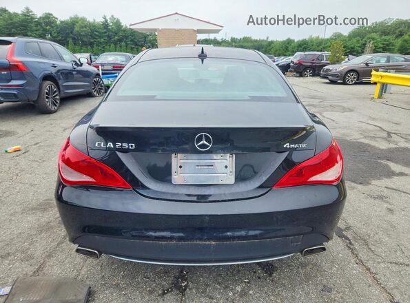 WDDSJ4GB4GN303225 2016 MERCEDES-BENZ CLA-CLASS Black Սալոնի դիմացի տեսք