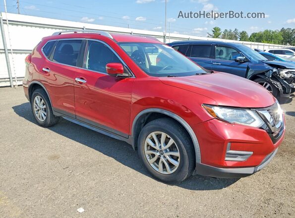 JN8AT2MV6HW277018 2017 NISSAN ROGUE Красный Вид спереди