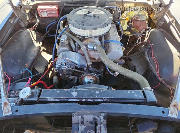 124378N340984 1968 CHEVROLET CAMARO Черный Вид задней части салона