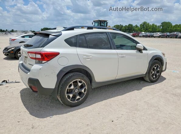 JF2GTABC2JH263016 2018 SUBARU CROSSTREK Белый Задняя правая четверть