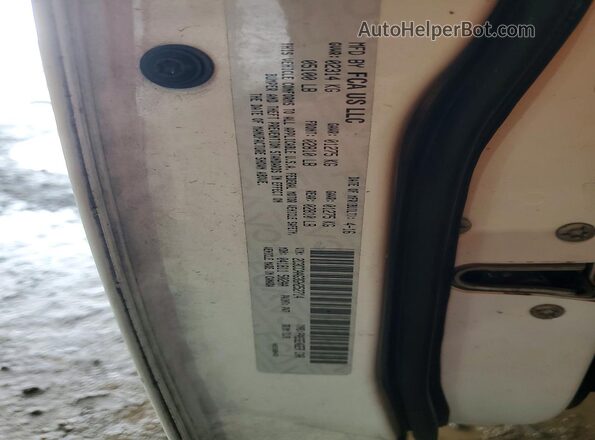 2C3CCAAG3GH252714 2016 CHRYSLER 300 White Vista de la etiqueta del VIN