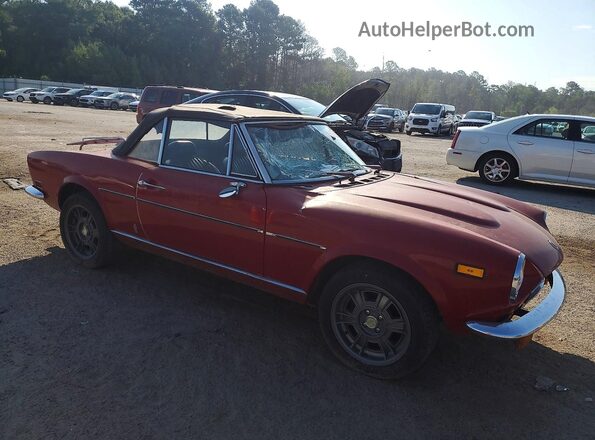 124CS10107319 1976 FIAT UK Бордовый Передняя правая четверть