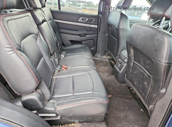 1FM5K8GT0KGA20432 2019 FORD EXPLORER Black Շարժիչի բաժամունքի տեսք