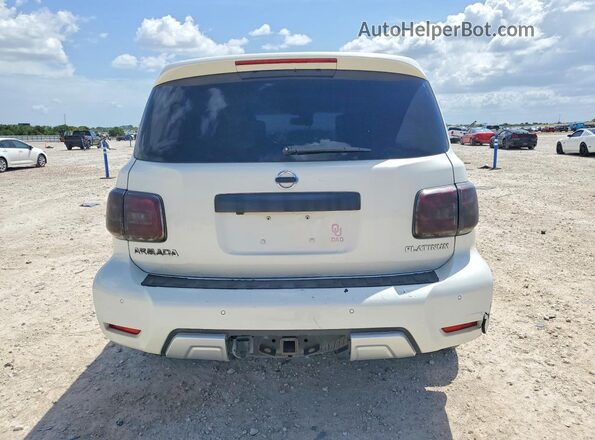 JN8AY2NE0H9700920 2017 NISSAN ARMADA White Սալոնի դիմացի տեսք