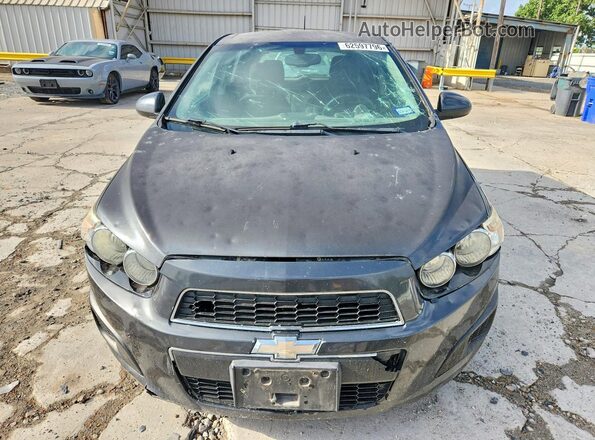 1G1JC6SH5G4110006 2016 CHEVROLET SONIC Black Widok z tyłu