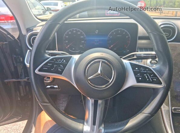 W1KAF4GB7PR117071 2023 MERCEDES-BENZ C Черный Вид задней части салона