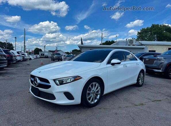 W1K3G4FB9MJ267992 2021 MERCEDES-BENZ A White Trasero derecho