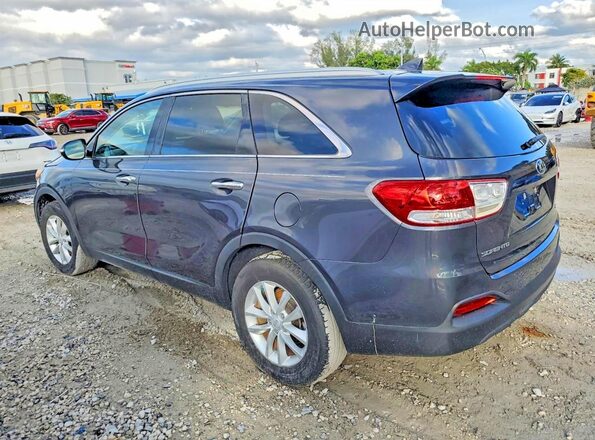 5XYPG4A38JG344438 2018 KIA SORENTO Угольный Задняя правая четверть