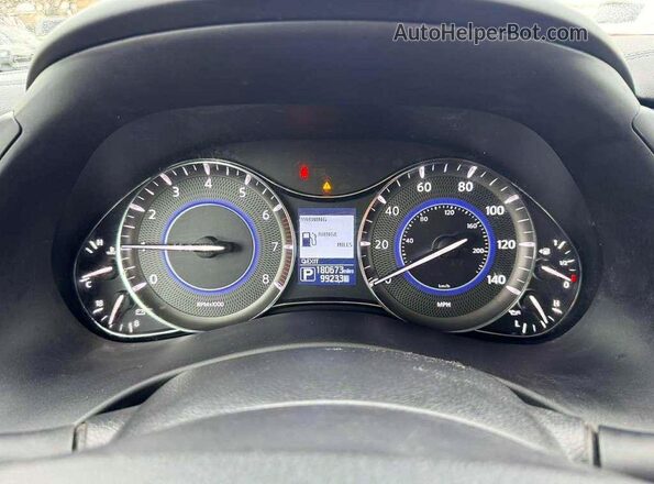JN8AZ2NE5K9226385 2019 INFINITI QX80 Blue Vista del salpicadero