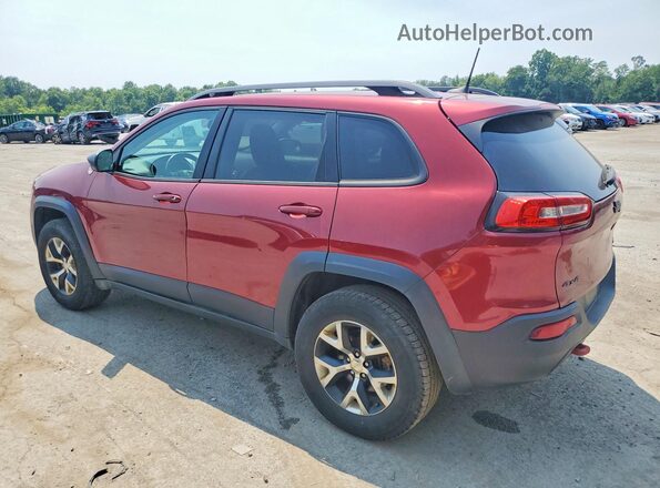 1C4PJMBS8GW285295 2016 JEEP CHEROKEE Red Հետևի աջ