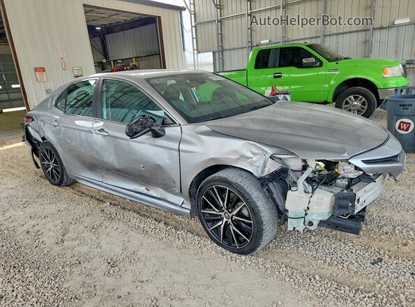 4T1G11AK1MU478357 2021 TOYOTA CAMRY Silver წინა ხედი