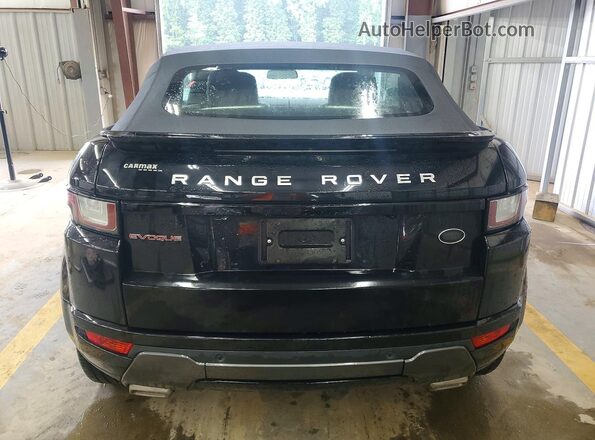 SALVD5RX5JH288861 2018 LAND ROVER RANGE Black Widok wnętrza z przodu