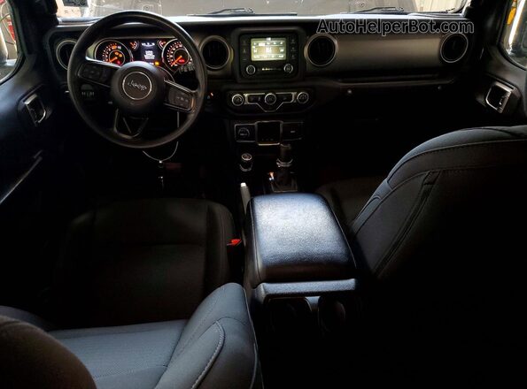 1C4HJXDN5JW332514 2018 JEEP WRANGLER Gray Instrument cluster view