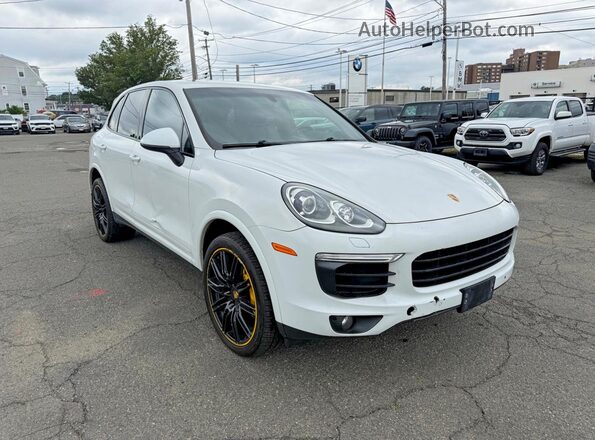 WP1AA2A21JKA02261 2018 PORSCHE CAYENNE White Հետևի ձախ