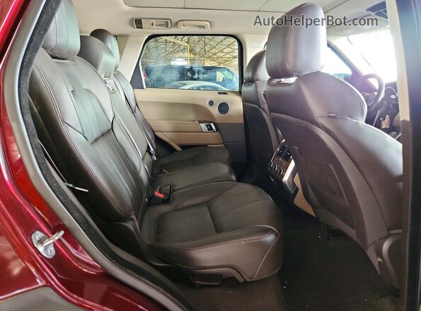 SALWR2VF7GA553024 2016 LAND ROVER RANGE Red Rear interior view