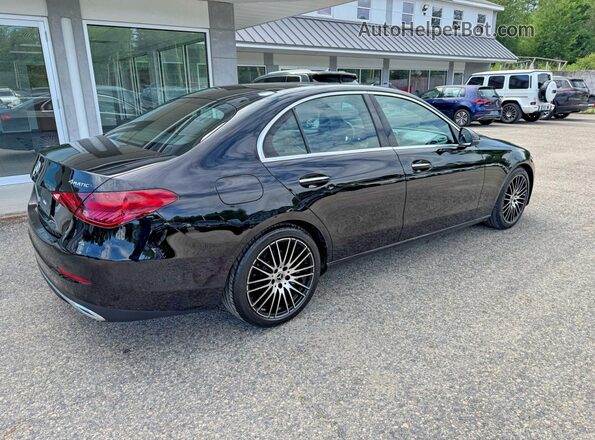 W1KAF4HB8PR077985 2023 MERCEDES-BENZ C-CLASS Black Դիմացի տեսք