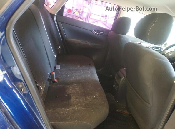 3N1AB7AP5KY246248 2019 NISSAN SENTRA Blue Rear interior view