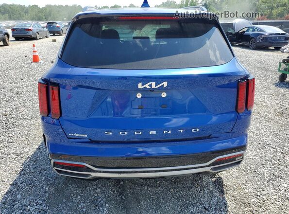 5XYRL4LC6NG134833 2022 KIA SORENTO Blue Front interior view