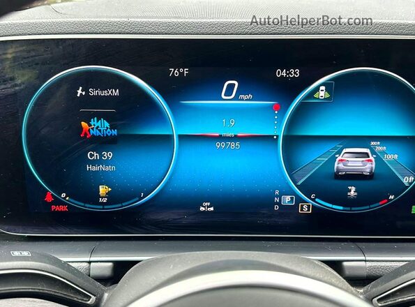 4JGFB4KB0LA155135 2020 MERCEDES-BENZ GLE Blue Rear seats view